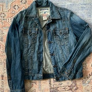 True Religion Jean Jacket Men’s Large EUC